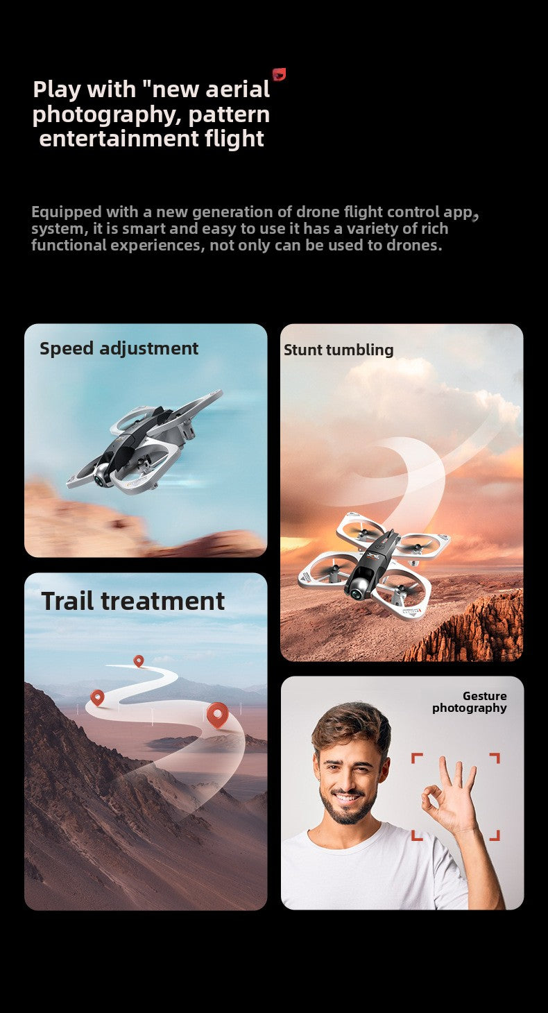 New Aerial Photography Products S3HD Drone Aerial Photography HD Remote Control Optical Flow Aircraft WiFi Real-time Image Transmission Aircraft