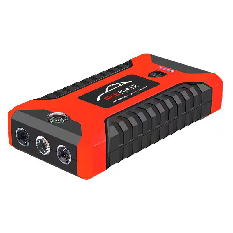 Car and Motorcycle Emergency Jump Starter Large Capacity Car Starter12v Jump Starter Electric Ignition Device Battery Power Bank