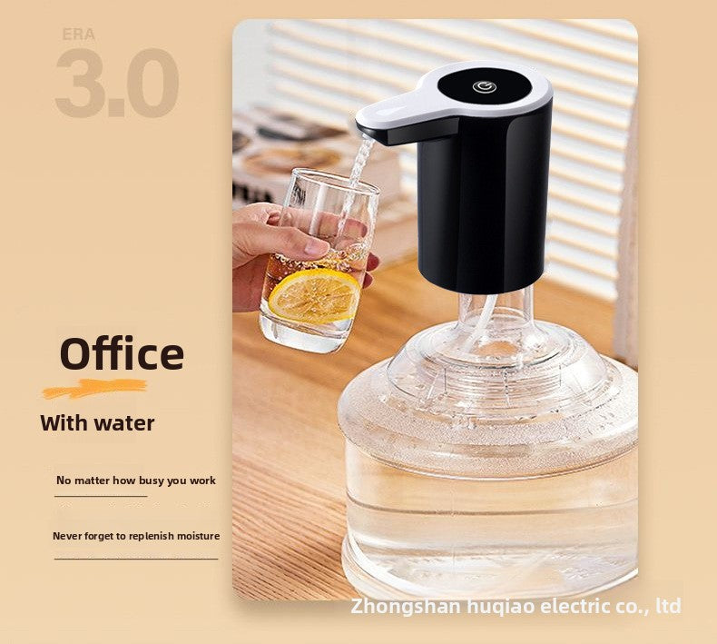 Bottled Water Pump Electric Water Dispenser Household Wireless Water Pump Pure Water Bucket Water Dispenser Foldable