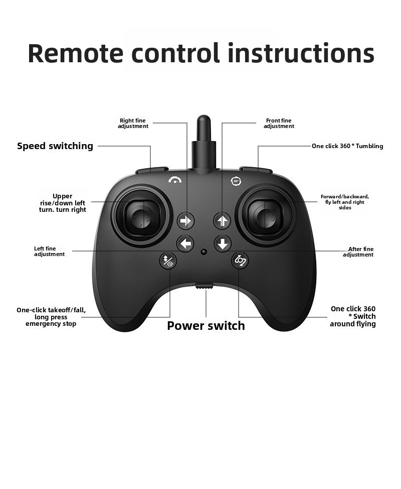 2025New Remote Control Foam Drone Fighter Children's Toy Long Battery Life Durable Luminous Aircraft Manufacturer