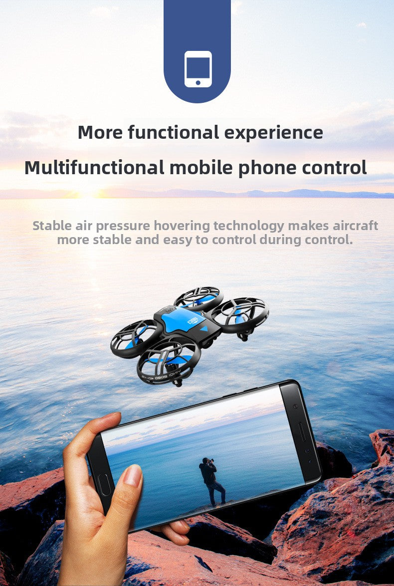 Gesture Sensing Drone V8Drone Aerial Photography HD Elementary School Students Small Remote Control Aircraft Mini Aircraft