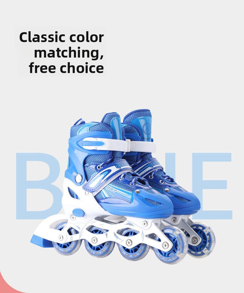 PVC Children's Roller Skates Universal Roller Skates Professional Adult Roller Skates Speed Skates Inline Skates Sliding Shoes Wholesale
