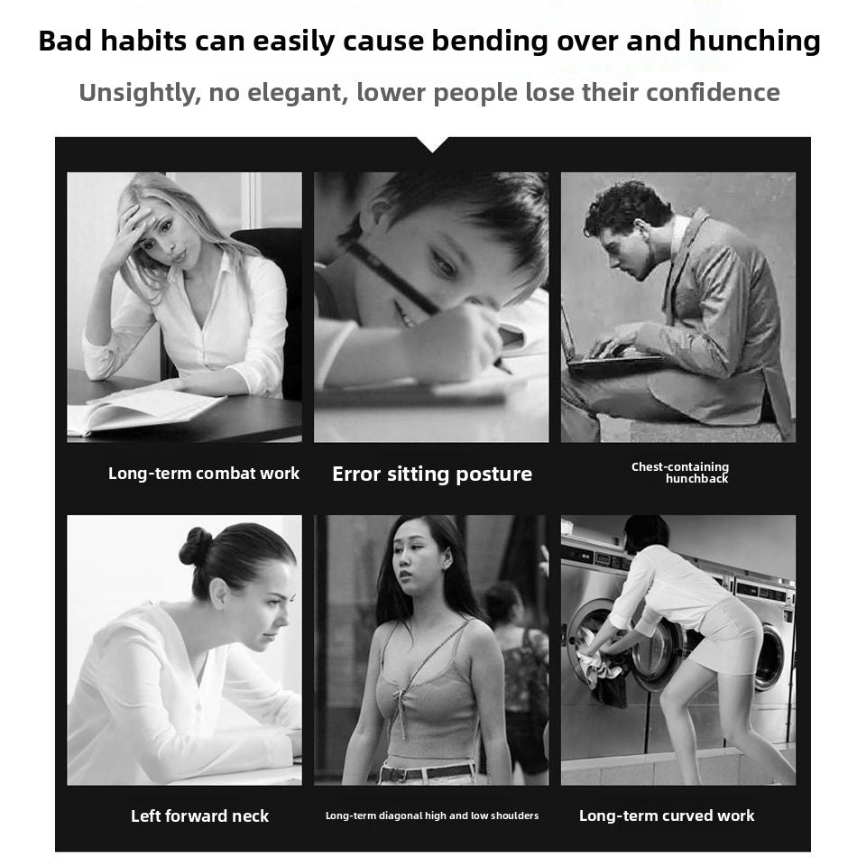 Adult Corrector Fixed Belt Hunchback Correction Belt Men and Women Back Posture Correction