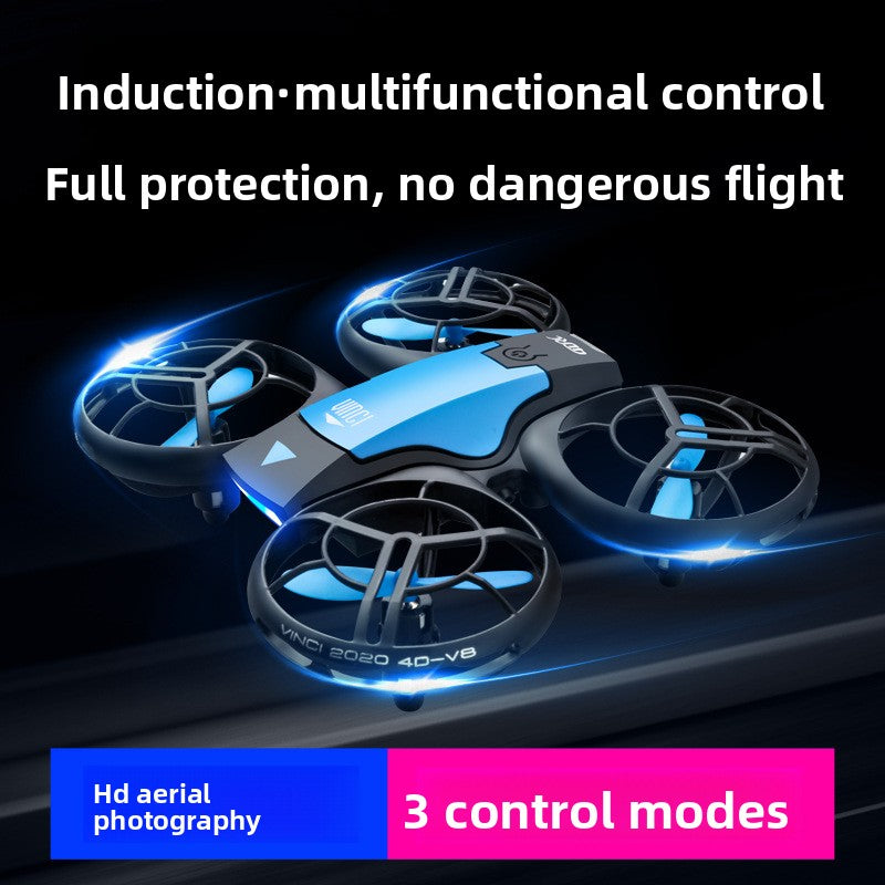 Gesture Sensing Drone V8Drone Aerial Photography HD Elementary School Students Small Remote Control Aircraft Mini Aircraft