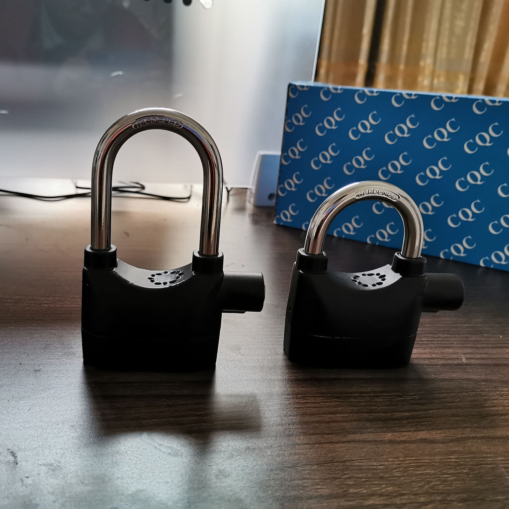 Electric Scooter Anti-Theft Alarm Lock Padlock Motorcycle Electric Bike Bicycle Anti-Theft Lock Outdoor Gate Lock Waterproof
