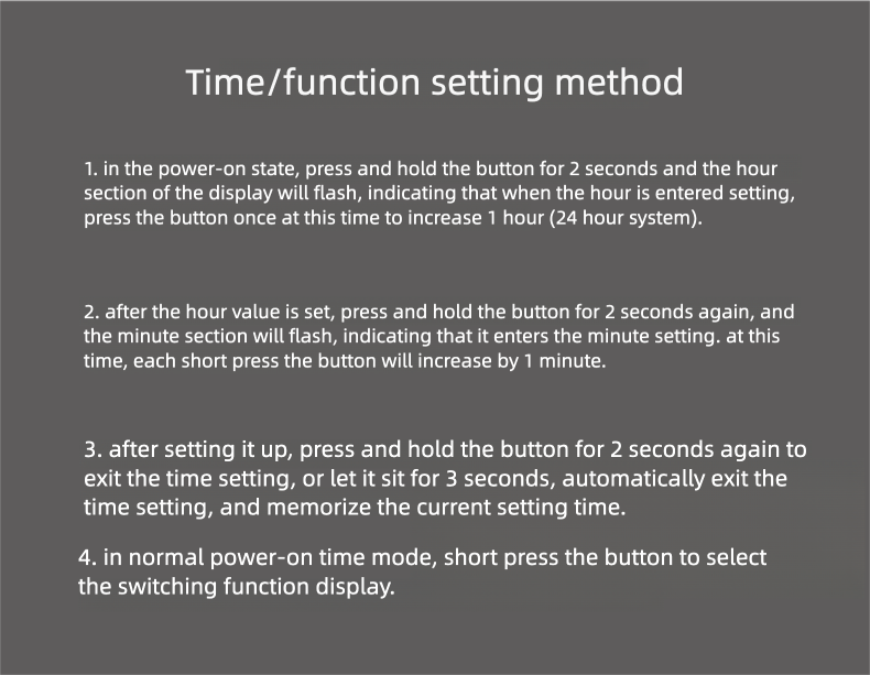 Waterproof Voltmeter Head Voltage Time Temperature Three-in-One Switch Electric Vehicle Battery Car Motorcycle Modification Accessories Time Voltage Temperature Switch-LCD Display Electric Motorcycle Universal