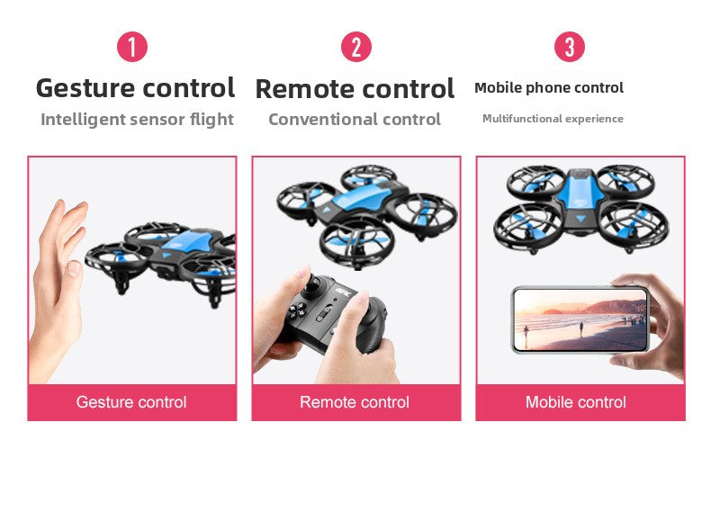 Gesture Sensing Drone V8Drone Aerial Photography HD Elementary School Students Small Remote Control Aircraft Mini Aircraft