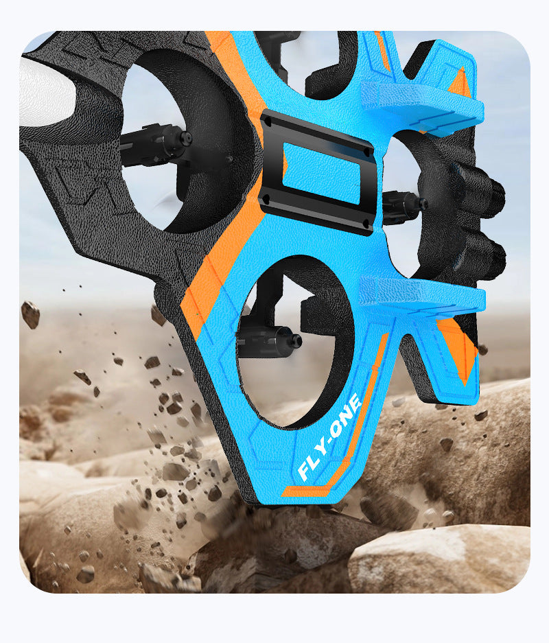 2025New Remote Control Foam Drone Fighter Children's Toy Long Battery Life Durable Luminous Aircraft Manufacturer