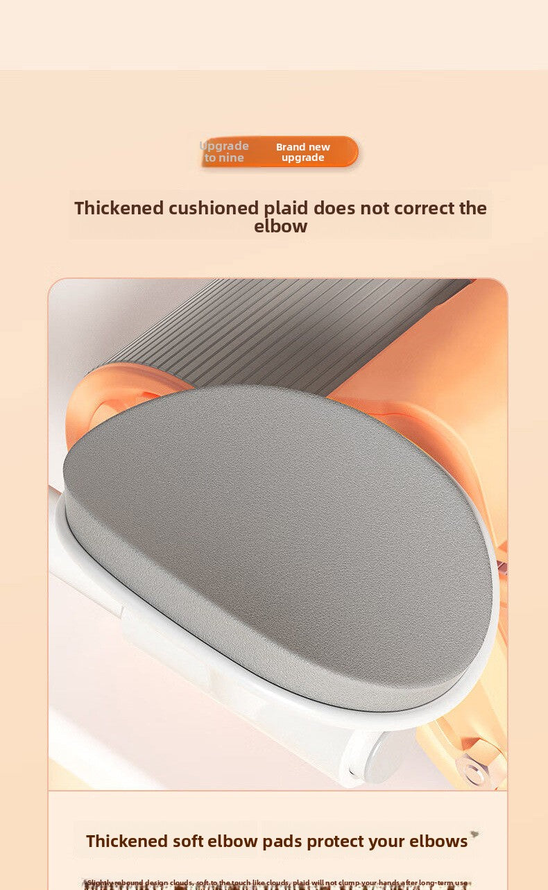 Abdominal Wheel Automatic Rebound Belly Contracting and Abdominal Rolling Exercise Abdominal Muscle Training Artifact Unisex Household Elbow Support Roller Fitness Equipment