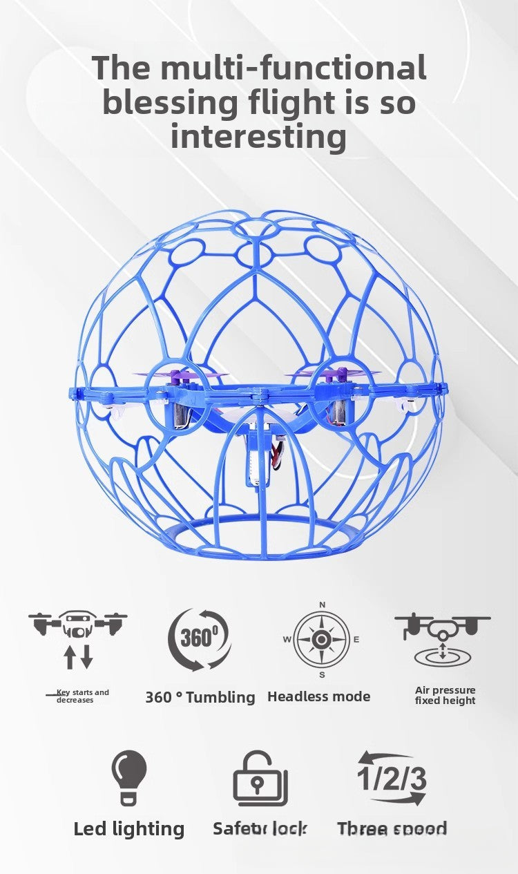 Large and Small Football Drones for Education, Specially Designed for Competitions, Educational Equipment for Primary and Secondary Schools, Science and Technology Four-Axis Drones
