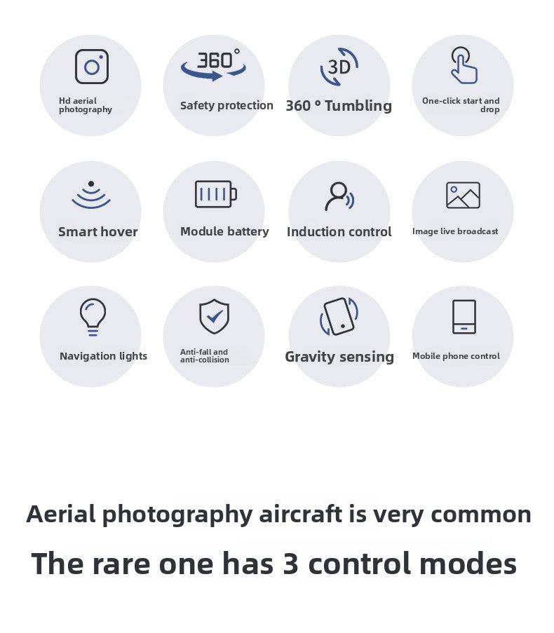 Gesture Sensing Drone V8Drone Aerial Photography HD Elementary School Students Small Remote Control Aircraft Mini Aircraft