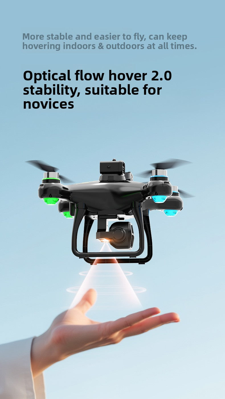 New Product S112Brushless drone aerial photography high-definition aircraft with large screen control8K Long Battery Life Remote Control Airplane