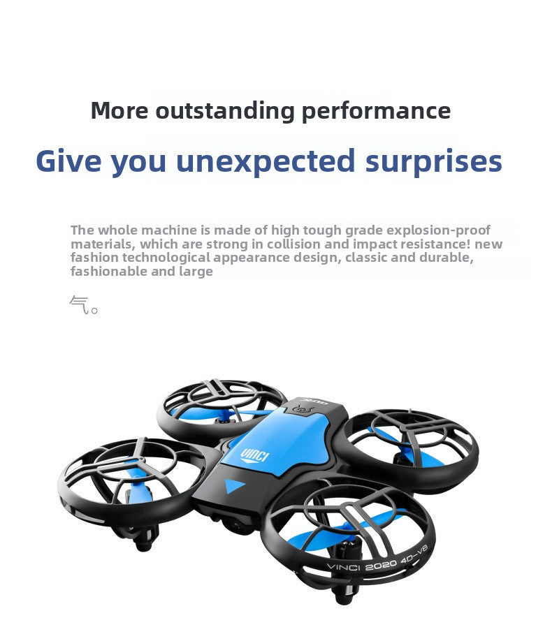 Gesture Sensing Drone V8Drone Aerial Photography HD Elementary School Students Small Remote Control Aircraft Mini Aircraft
