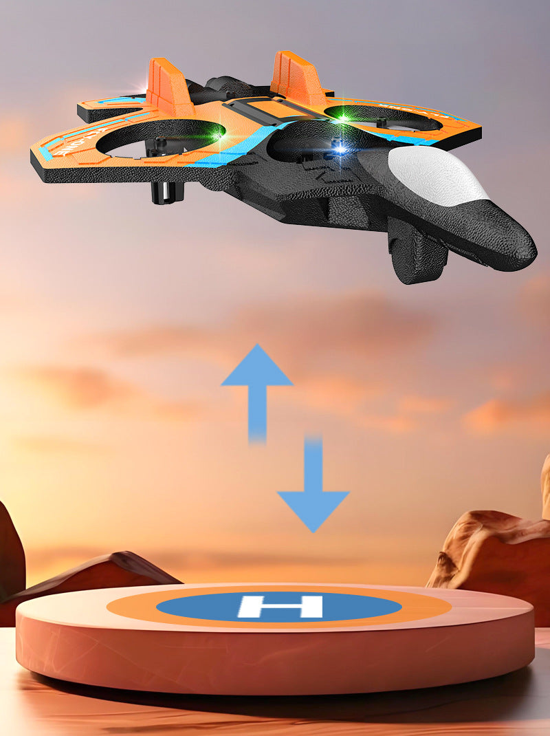 2025New Remote Control Foam Drone Fighter Children's Toy Long Battery Life Durable Luminous Aircraft Manufacturer