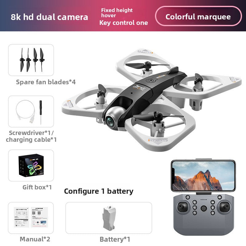 New Aerial Photography Products S3HD Drone Aerial Photography HD Remote Control Optical Flow Aircraft WiFi Real-time Image Transmission Aircraft