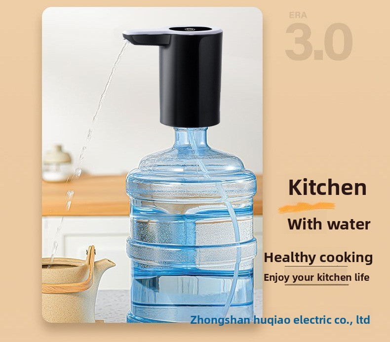 Bottled Water Pump Electric Water Dispenser Household Wireless Water Pump Pure Water Bucket Water Dispenser Foldable