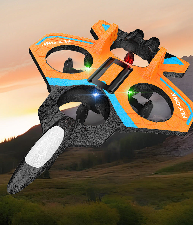 2025New Remote Control Foam Drone Fighter Children's Toy Long Battery Life Durable Luminous Aircraft Manufacturer